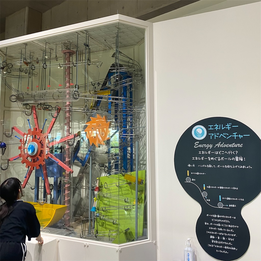 エンゼルランドふくいの展示エリア