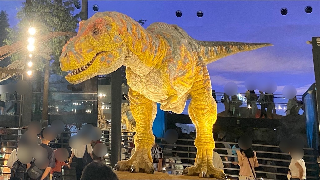 福井県立恐竜博物館のティラノサウルス