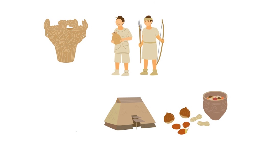 縄文時代のイラスト