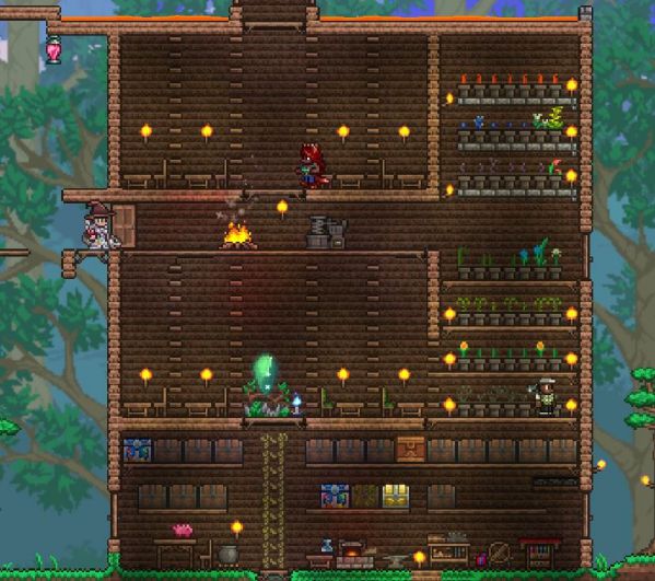 Terrariaマスターモードプレイ日記５ 幸福度に四苦八苦する King Slime戦 Play Log