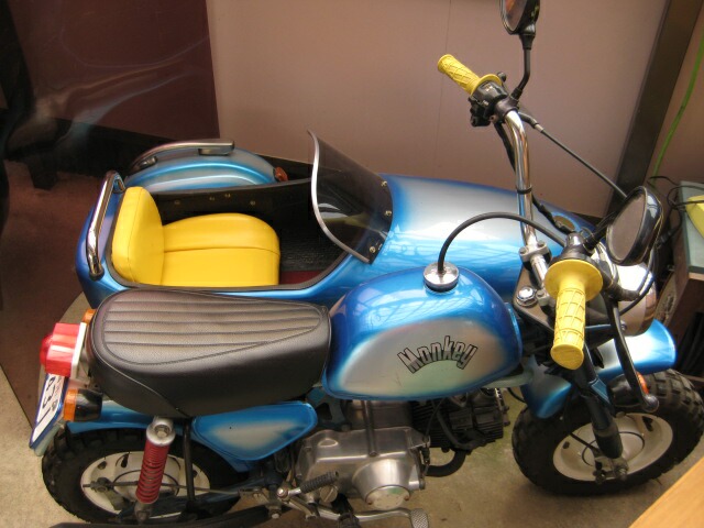 珍車 旧車 当時物 4Lモンキーサイドカー