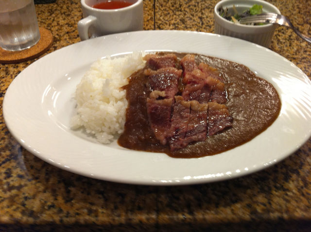 ステーキカレー