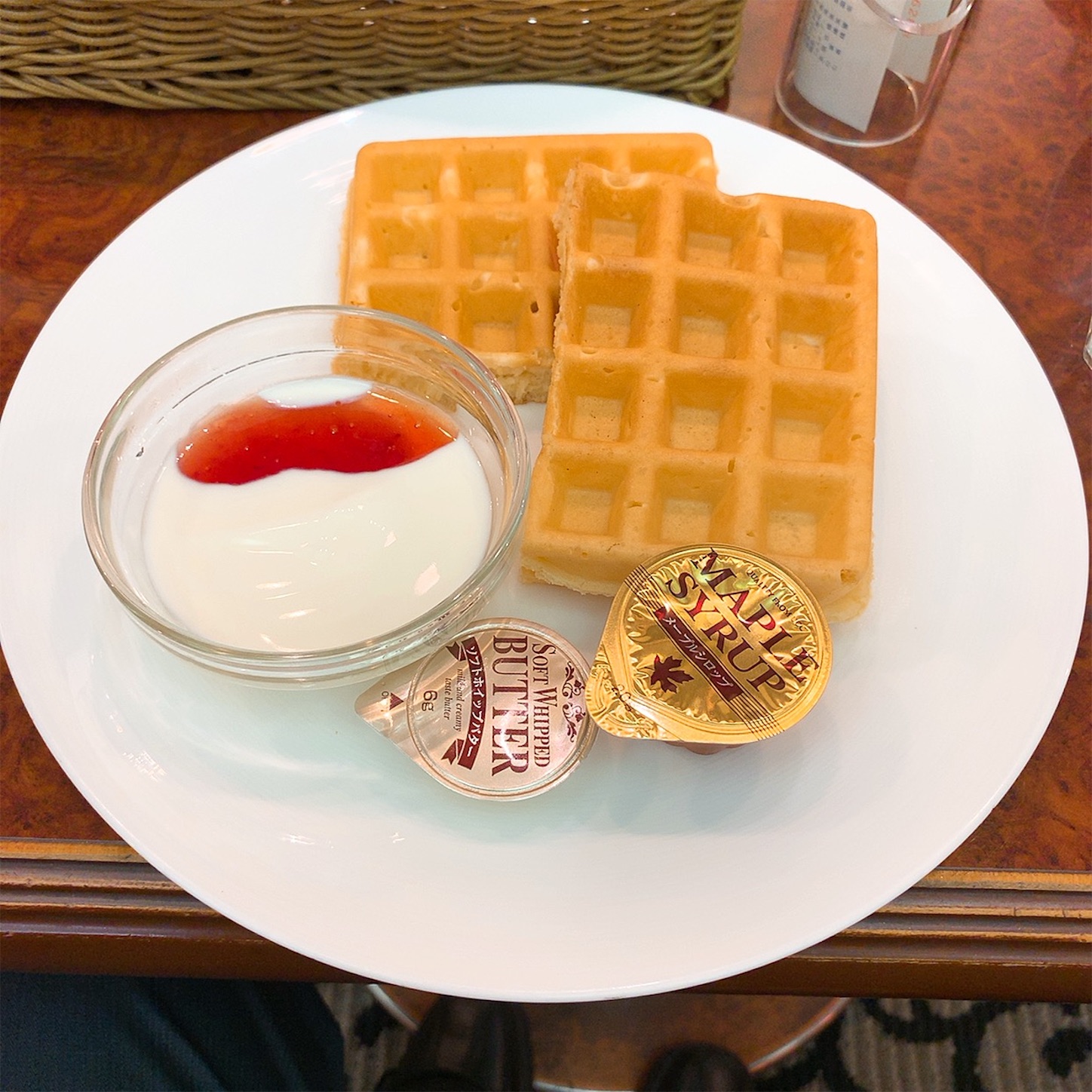 ワッフルセット