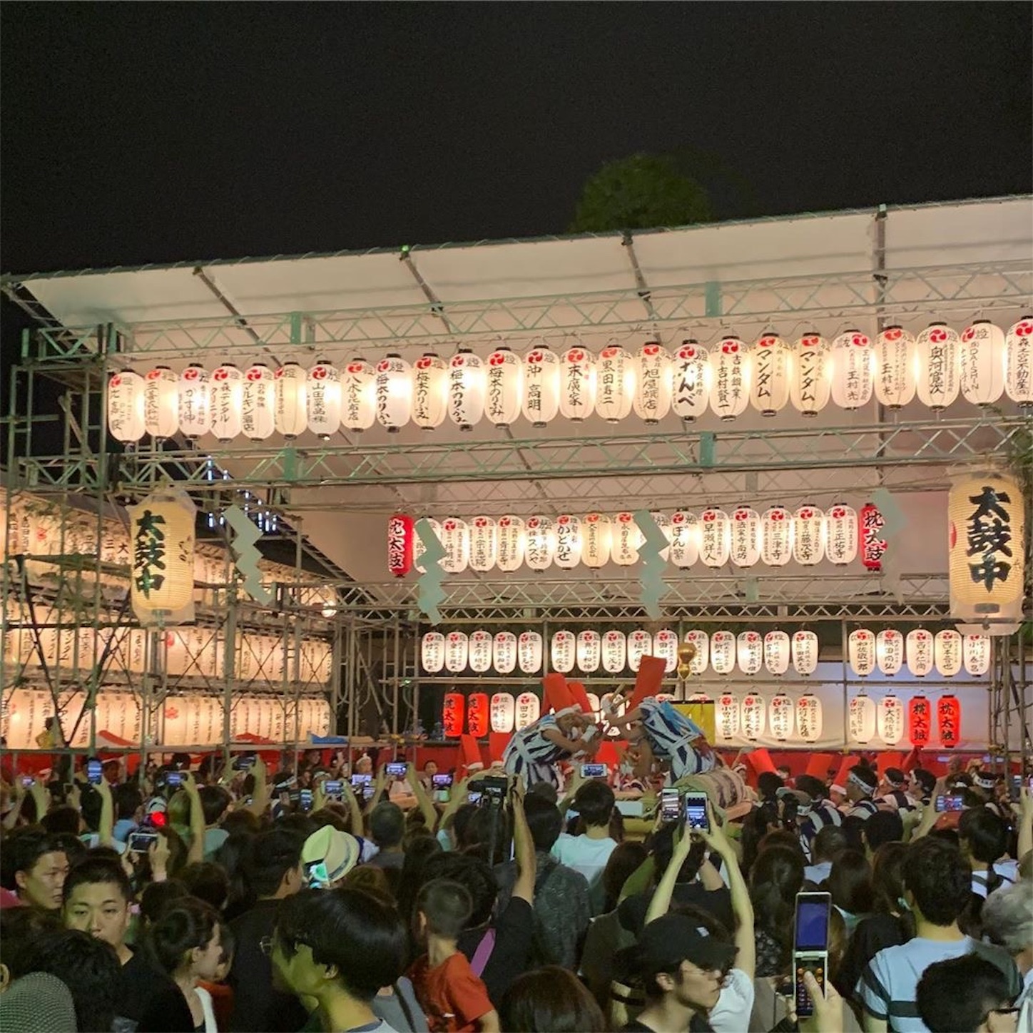 生國魂さんの「大阪締め」