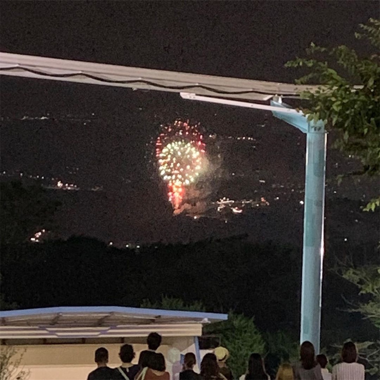 生駒市の方の花火