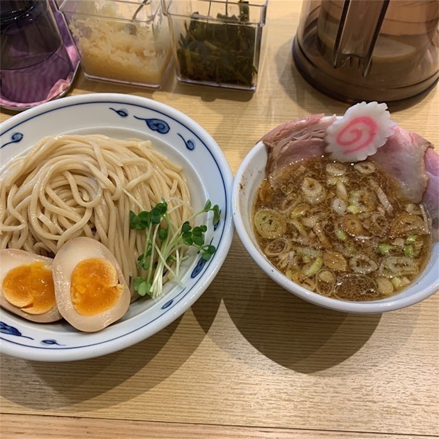 サバ濃厚鶏つけ麺