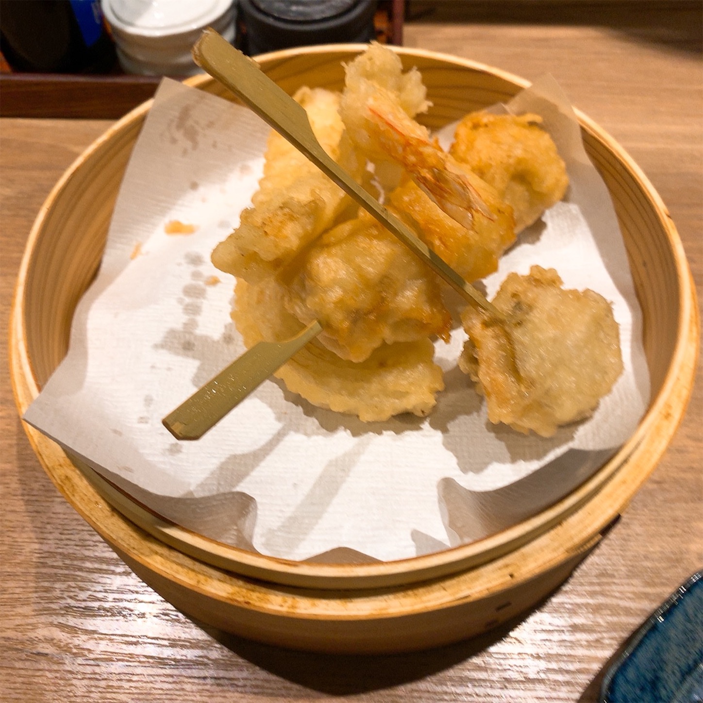 天ぷら五本盛り