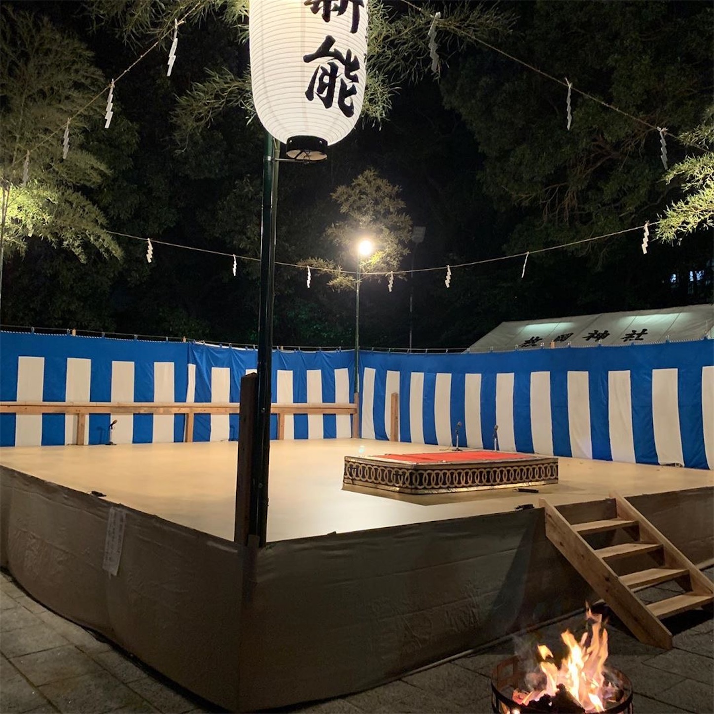 ひらおか薪能