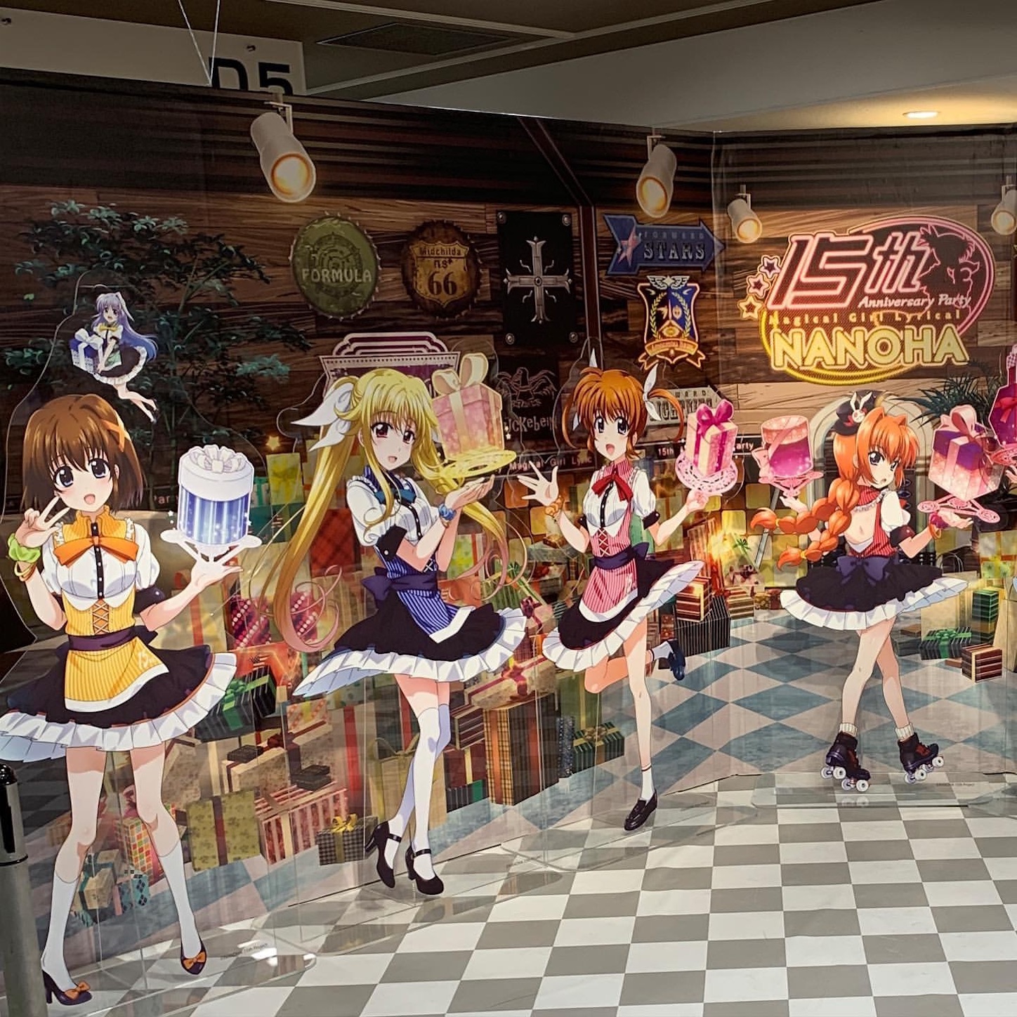 リリカルなのはの展示