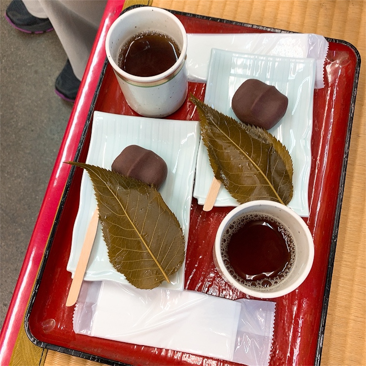 茶房さくらの桜餅