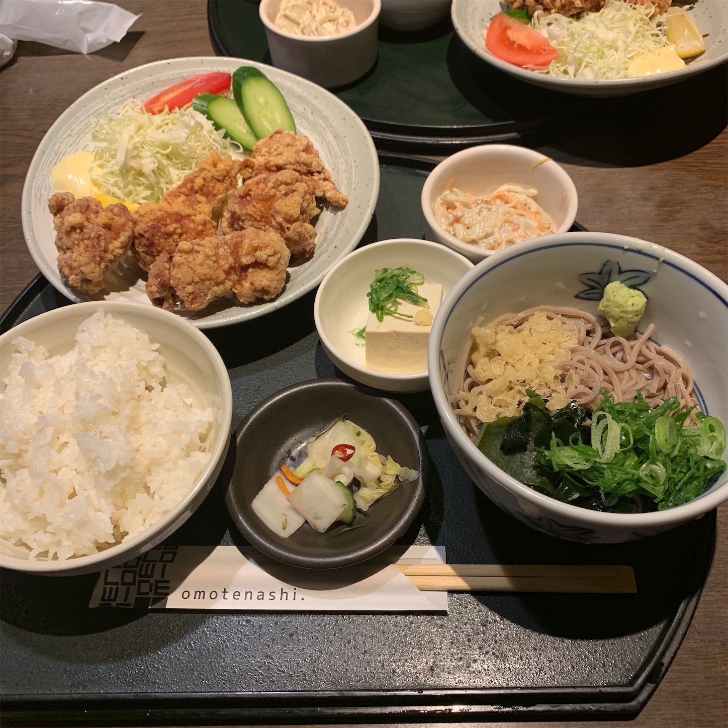 贔屓屋の唐揚御膳