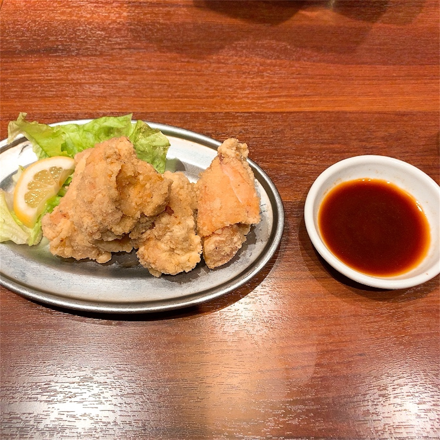  正起屋のもも肉の唐揚げ