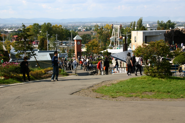 旭山動物園遠景