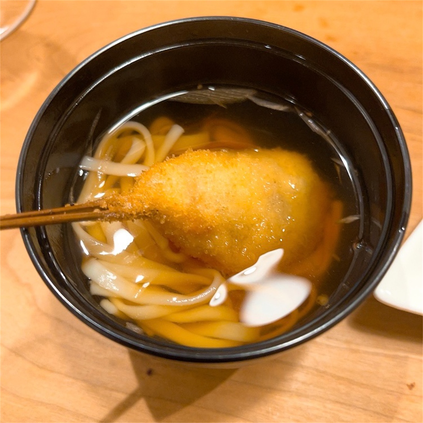 季節のうどん串かつ入り