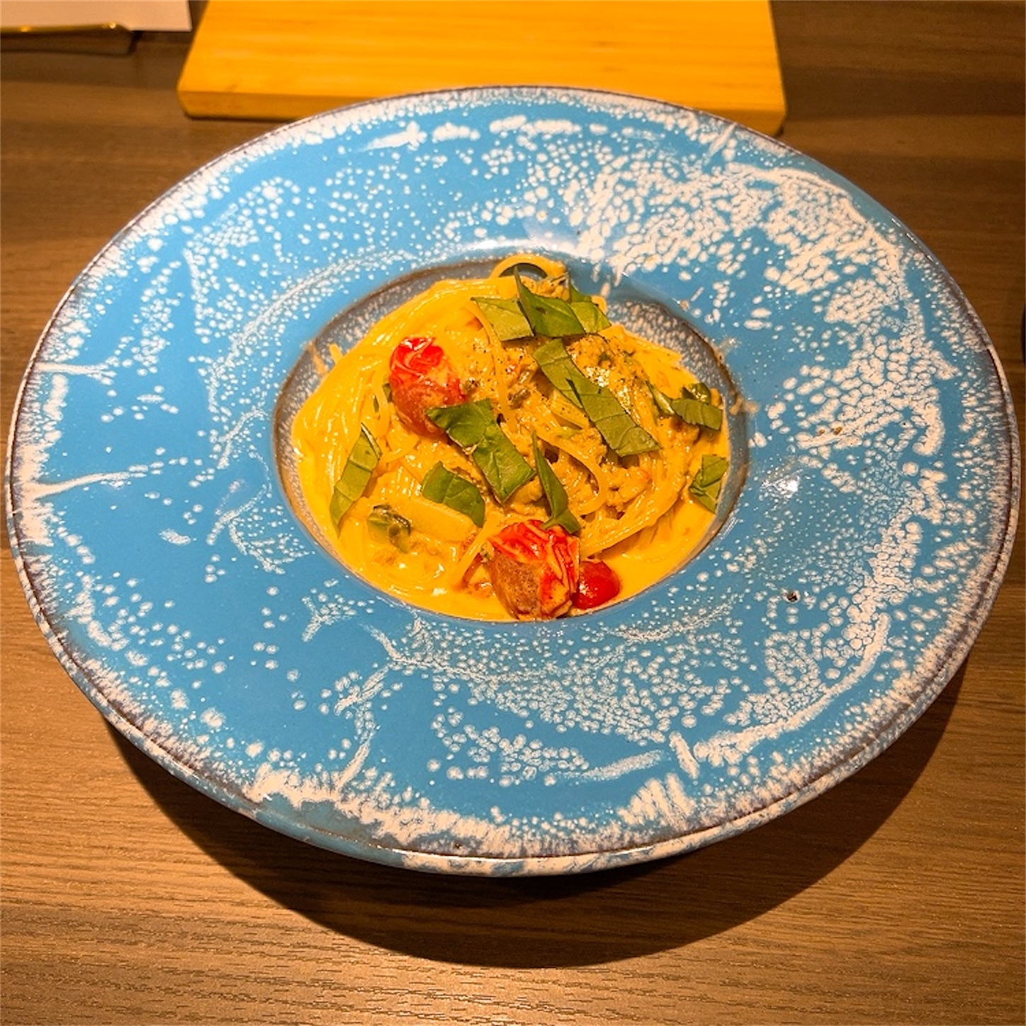 メインのパスタ