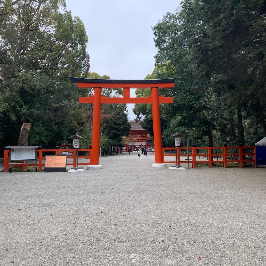 下鴨神社の鳥居 下鴨神社の鳥居