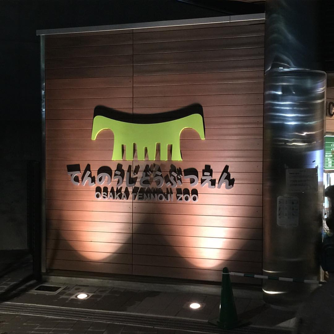 夜の天王寺動物園 夜の天王寺動物園