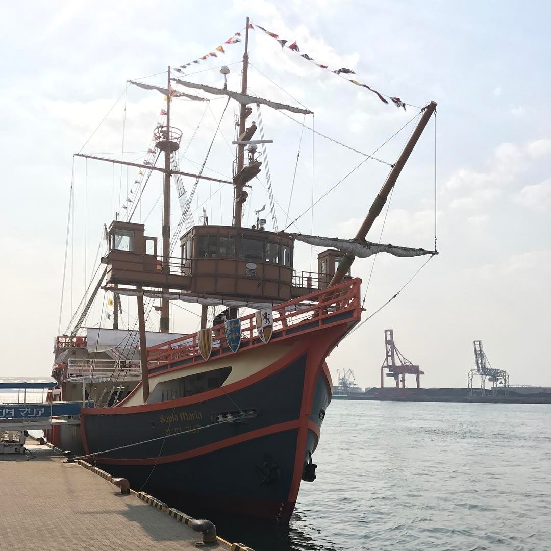 帆船型観光船サンタマリア
