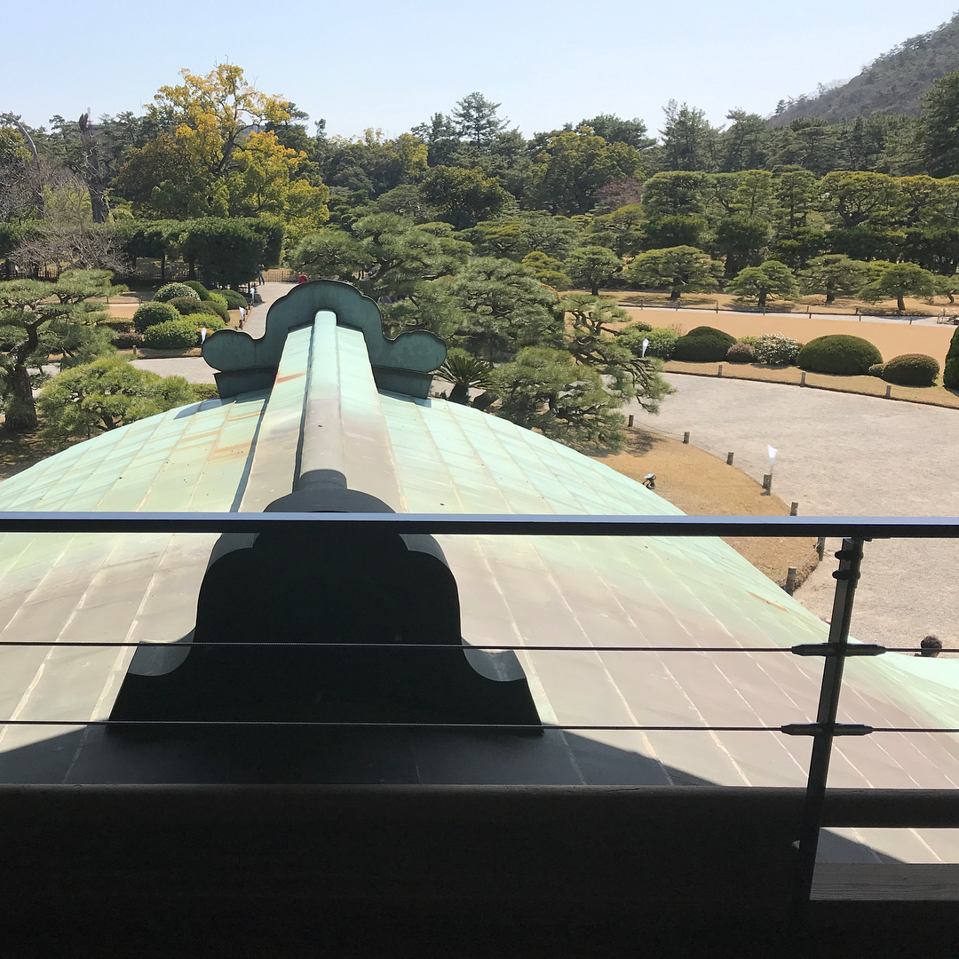 栗林公園内の風景