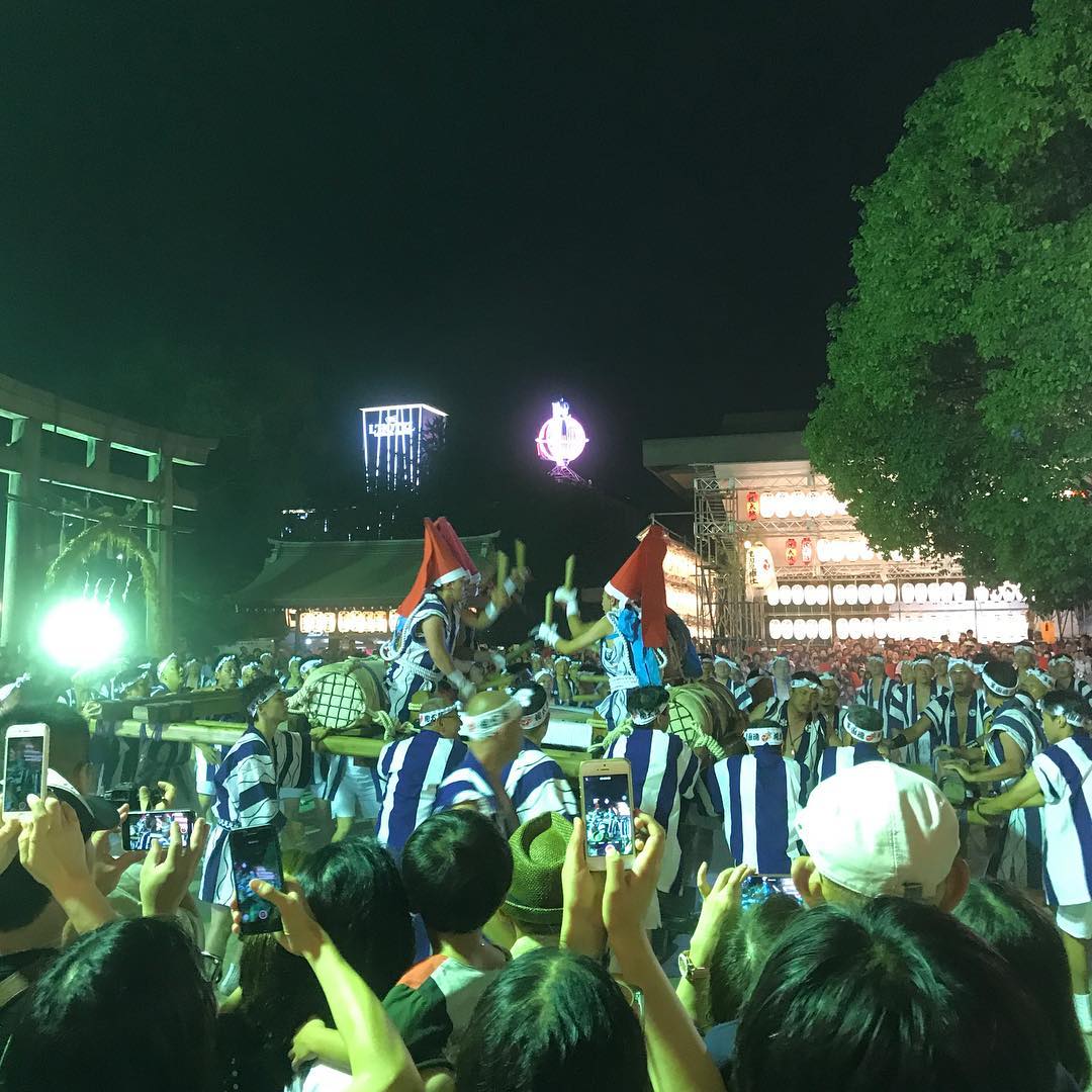 枕太鼓お練り１