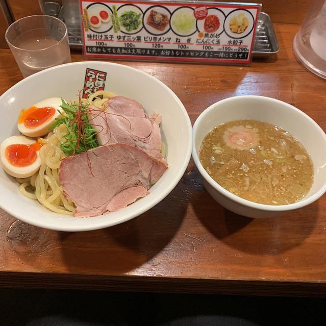 玉五郎の塩特製煮干しつけ麺 玉五郎の塩特製煮干しつけ麺