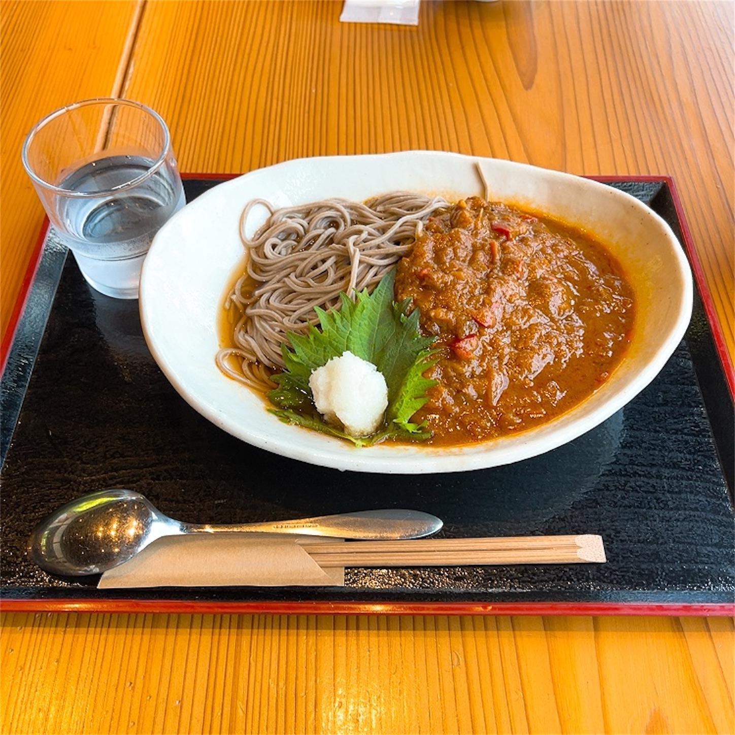 香味カレーおろしそば
