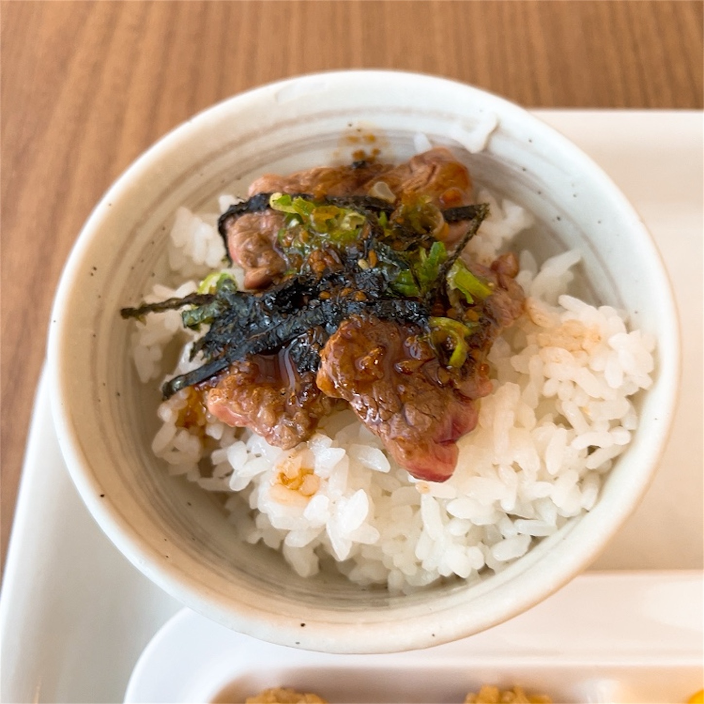 ホテルフジタ福井のステーキ丼