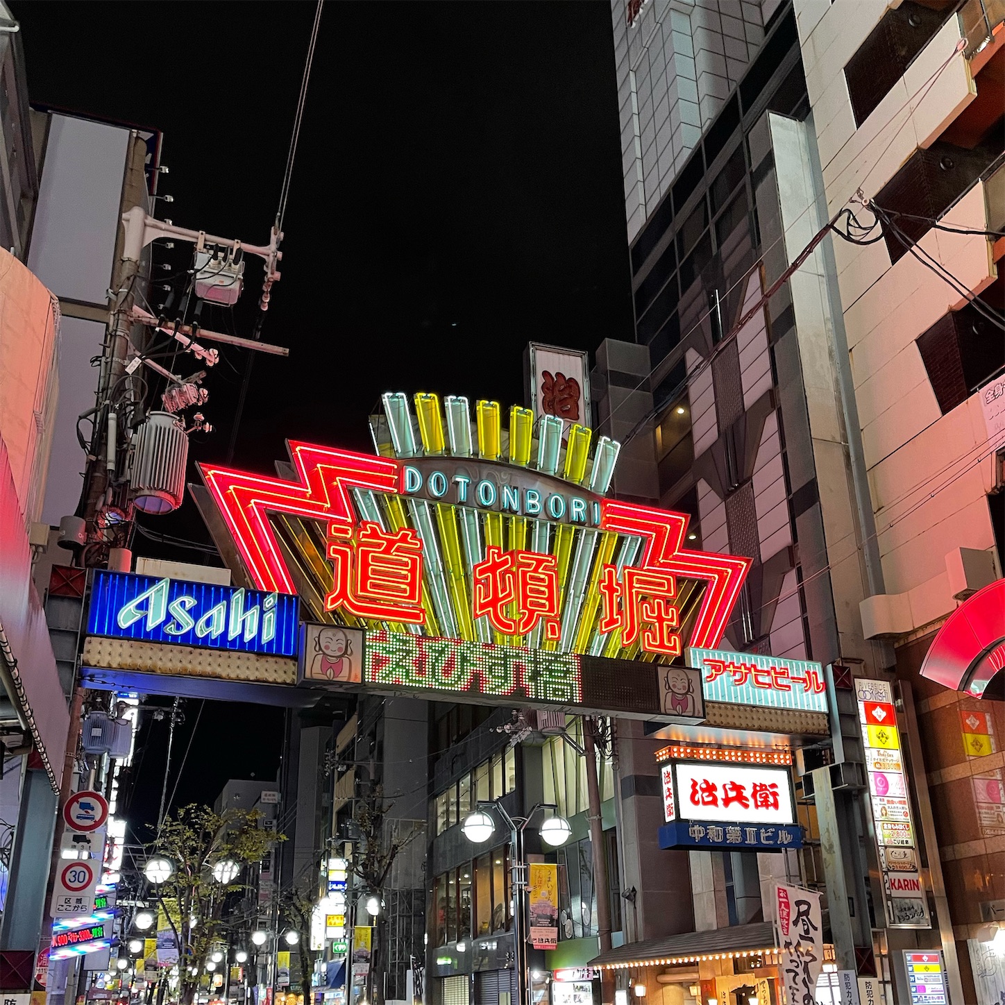 道頓堀のネオン 道頓堀のネオン
