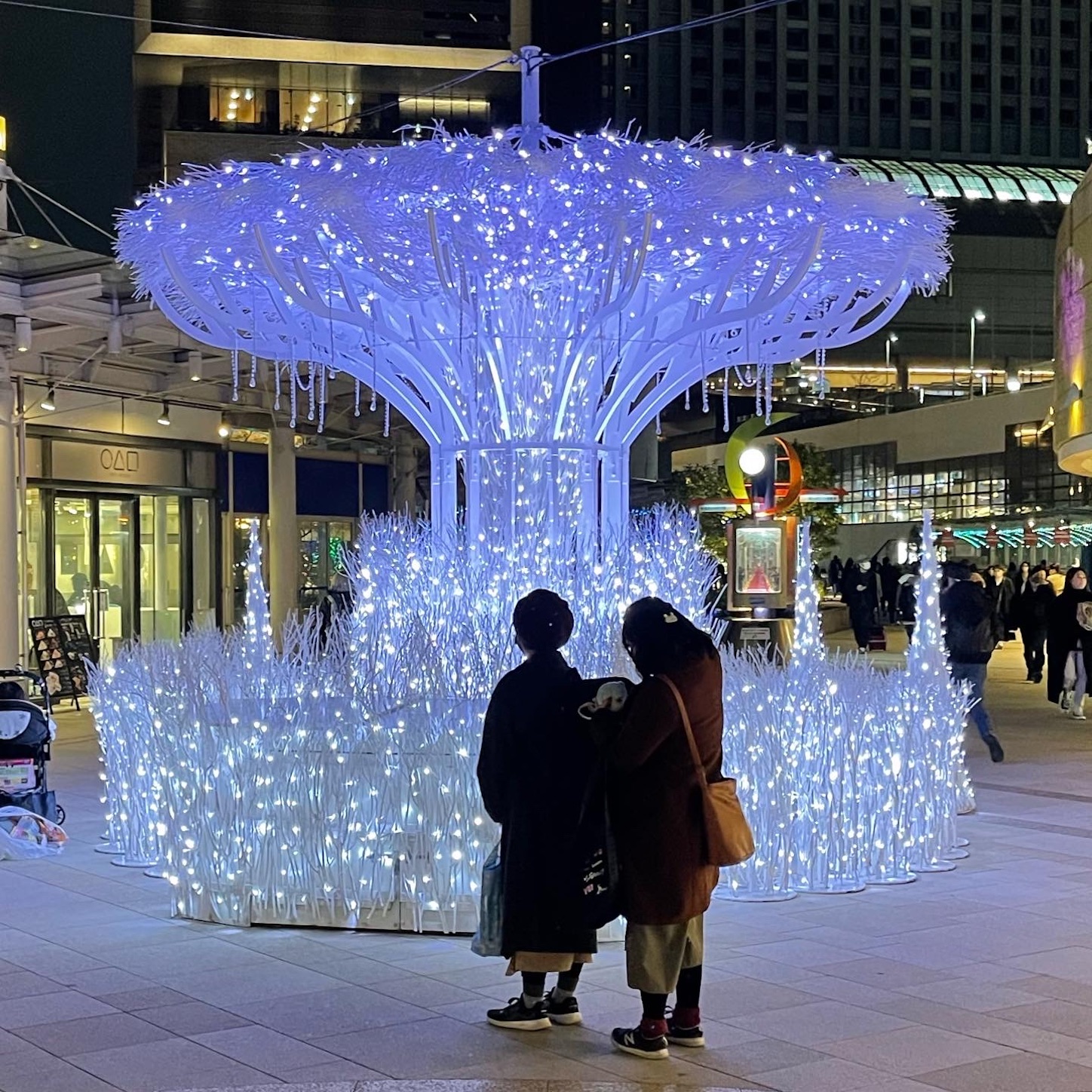 なんば光旅のイルミネーション３