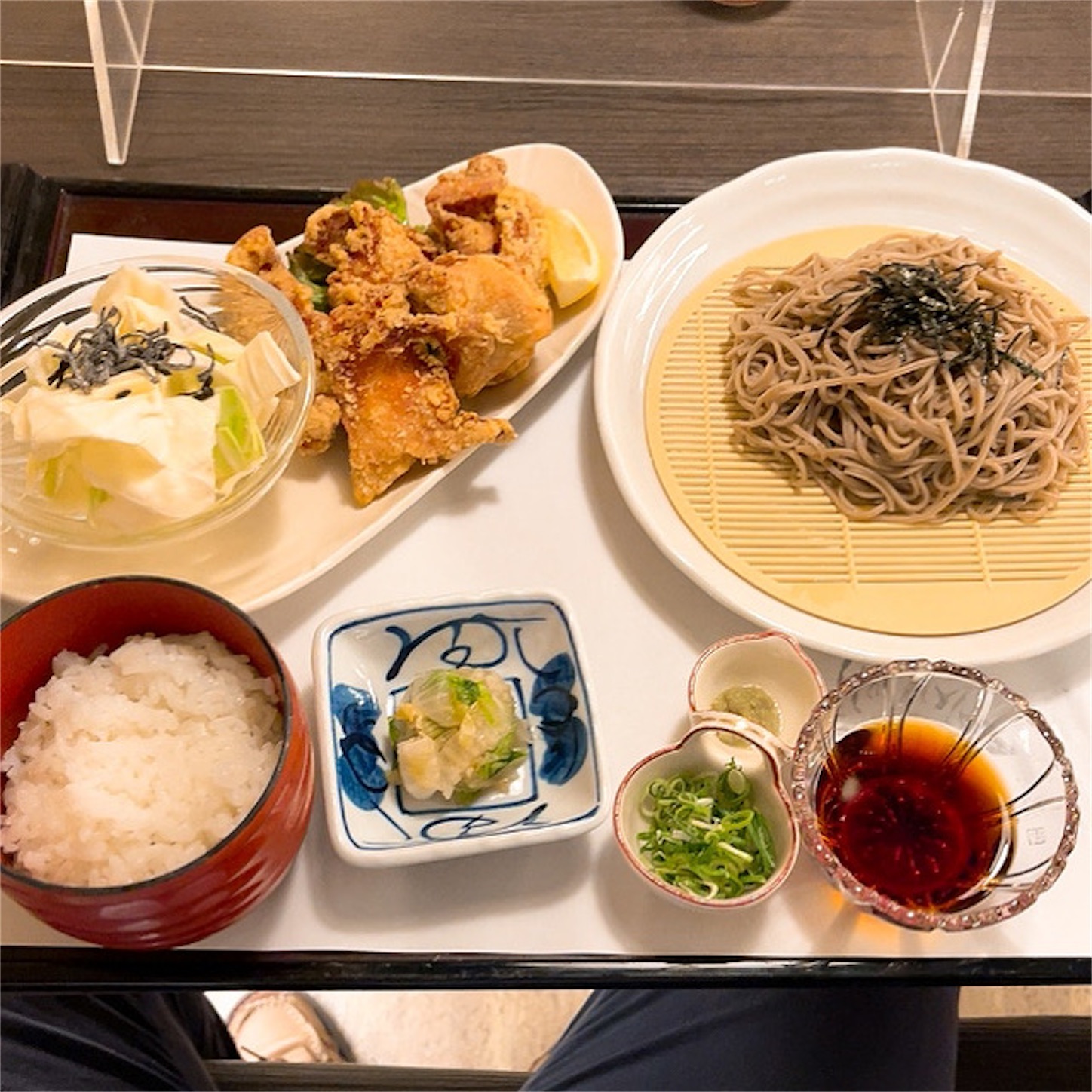がんこ難波本店の鶏唐揚げ定食