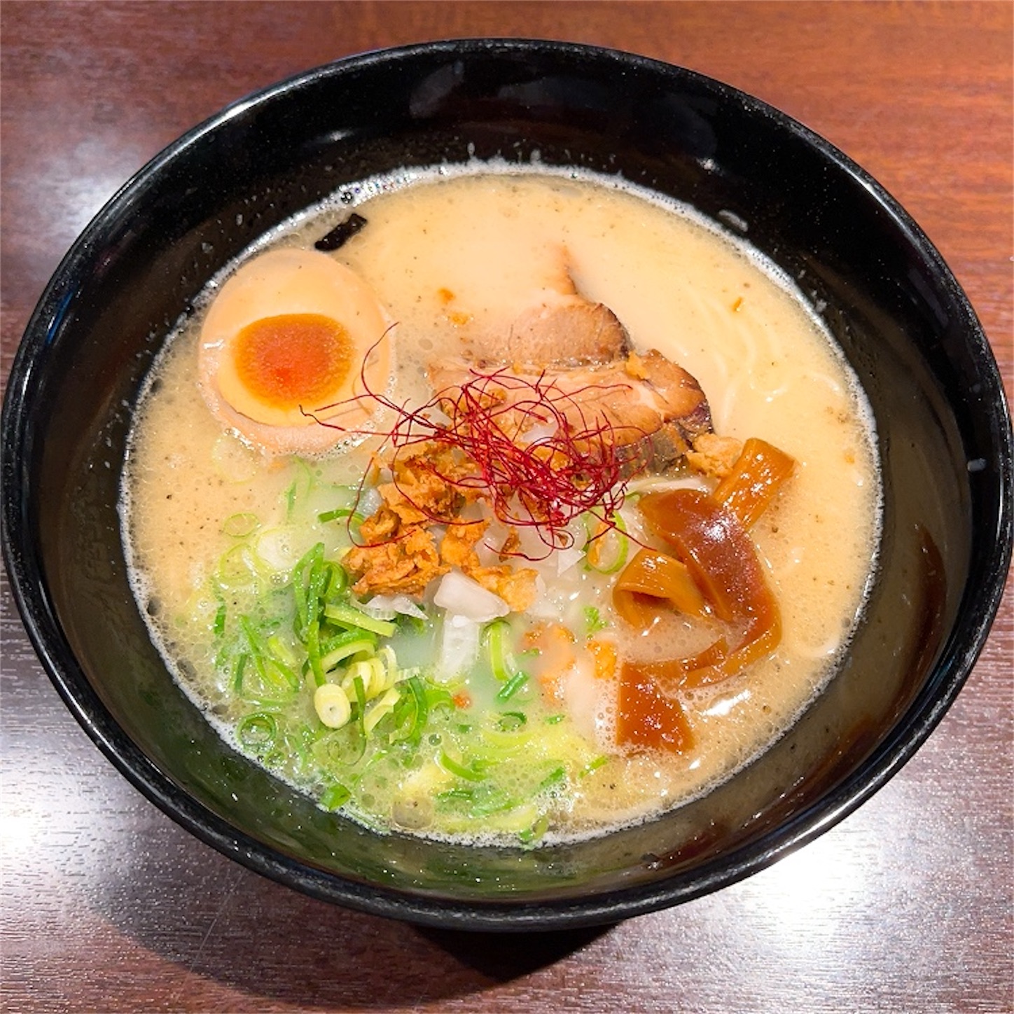 がんばれホウライの塩鶏白湯ラーメン