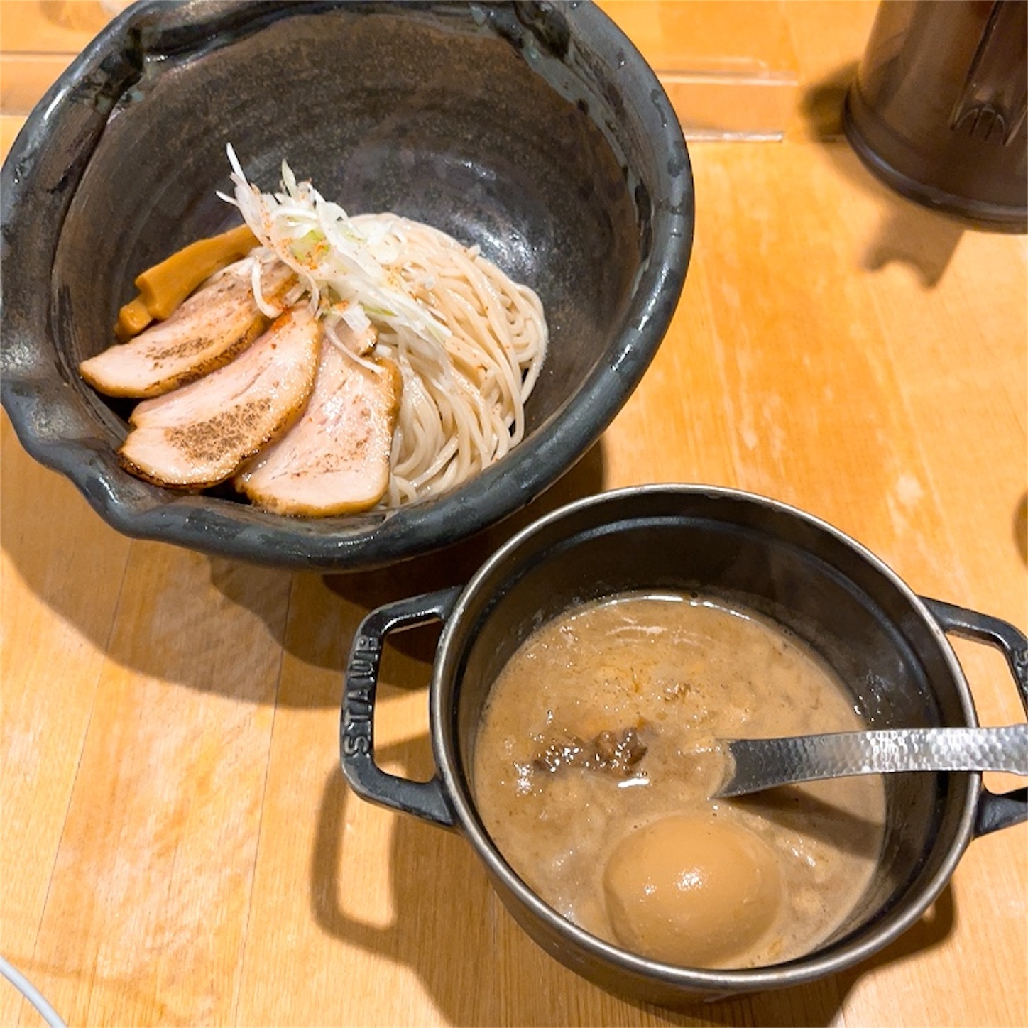 北野坂奥の味玉チャーシューつけめん