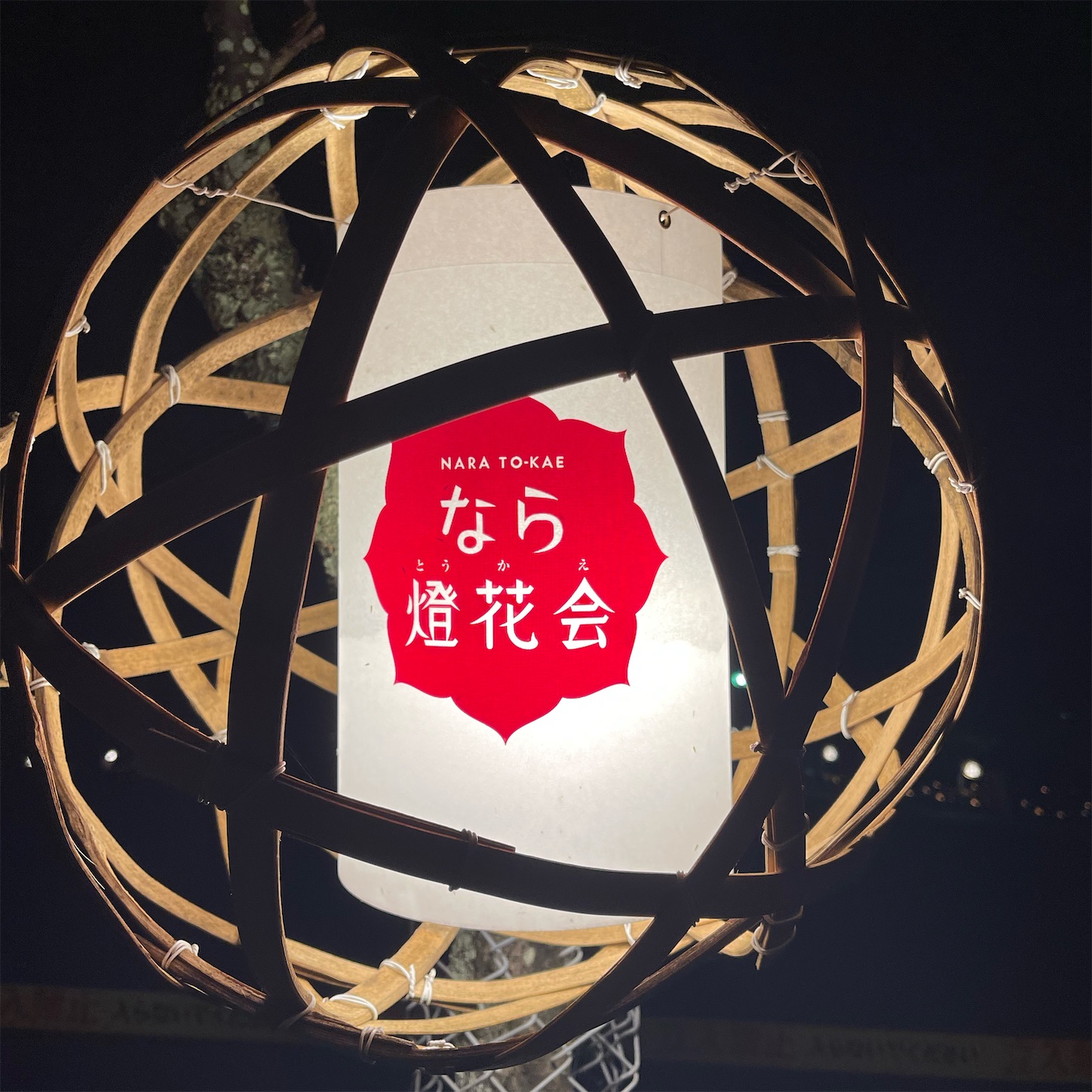 浮見堂の灯り