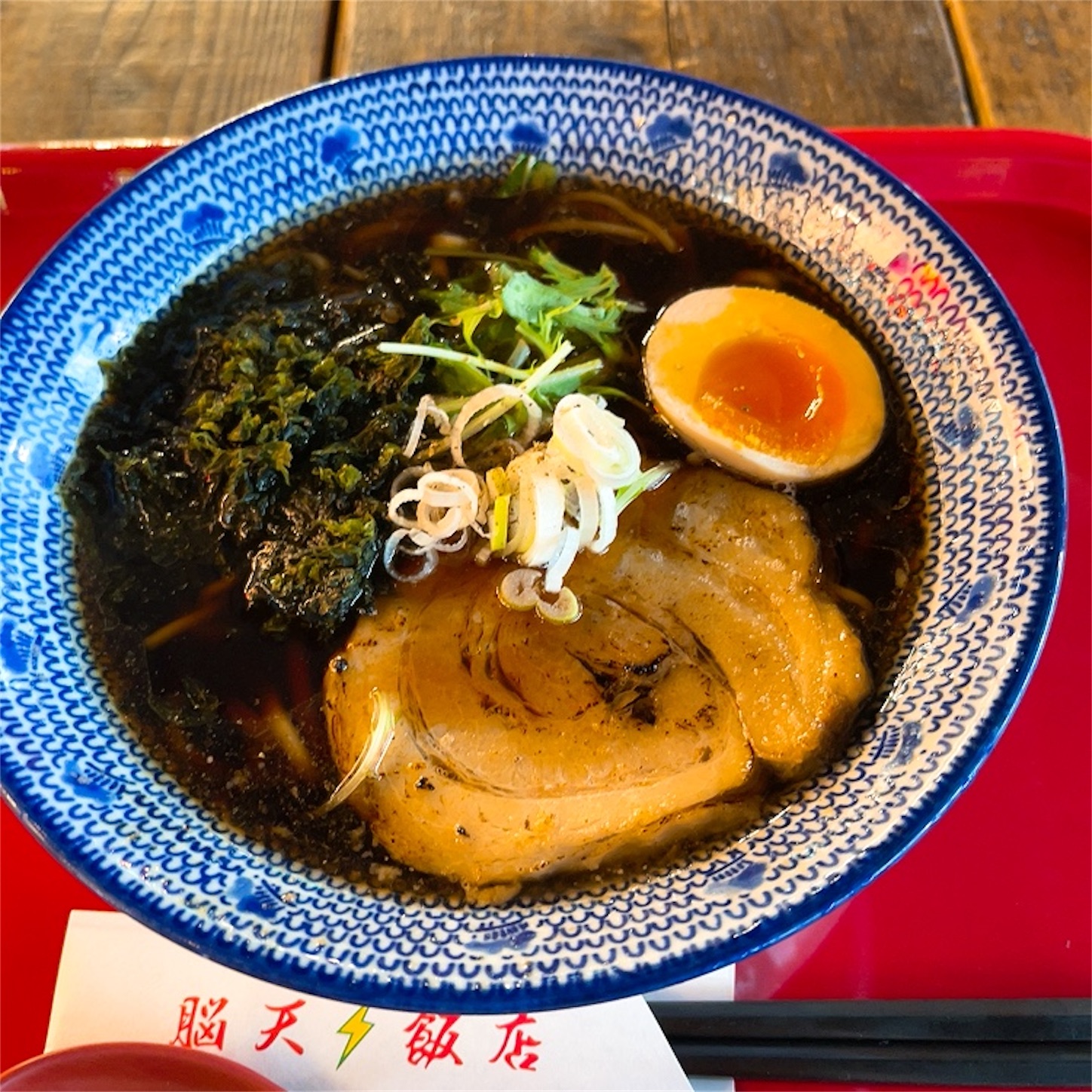 脳天中華そば