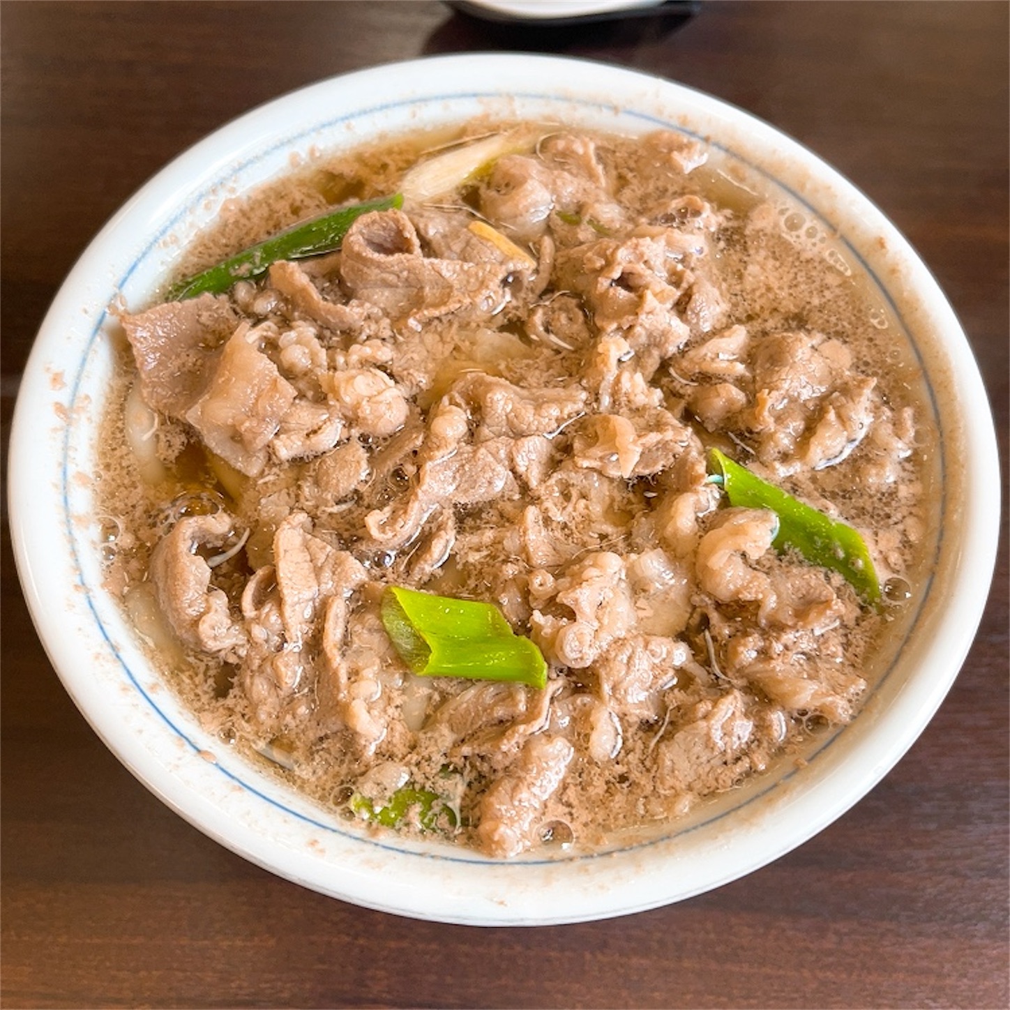 坂根食堂の肉うどん