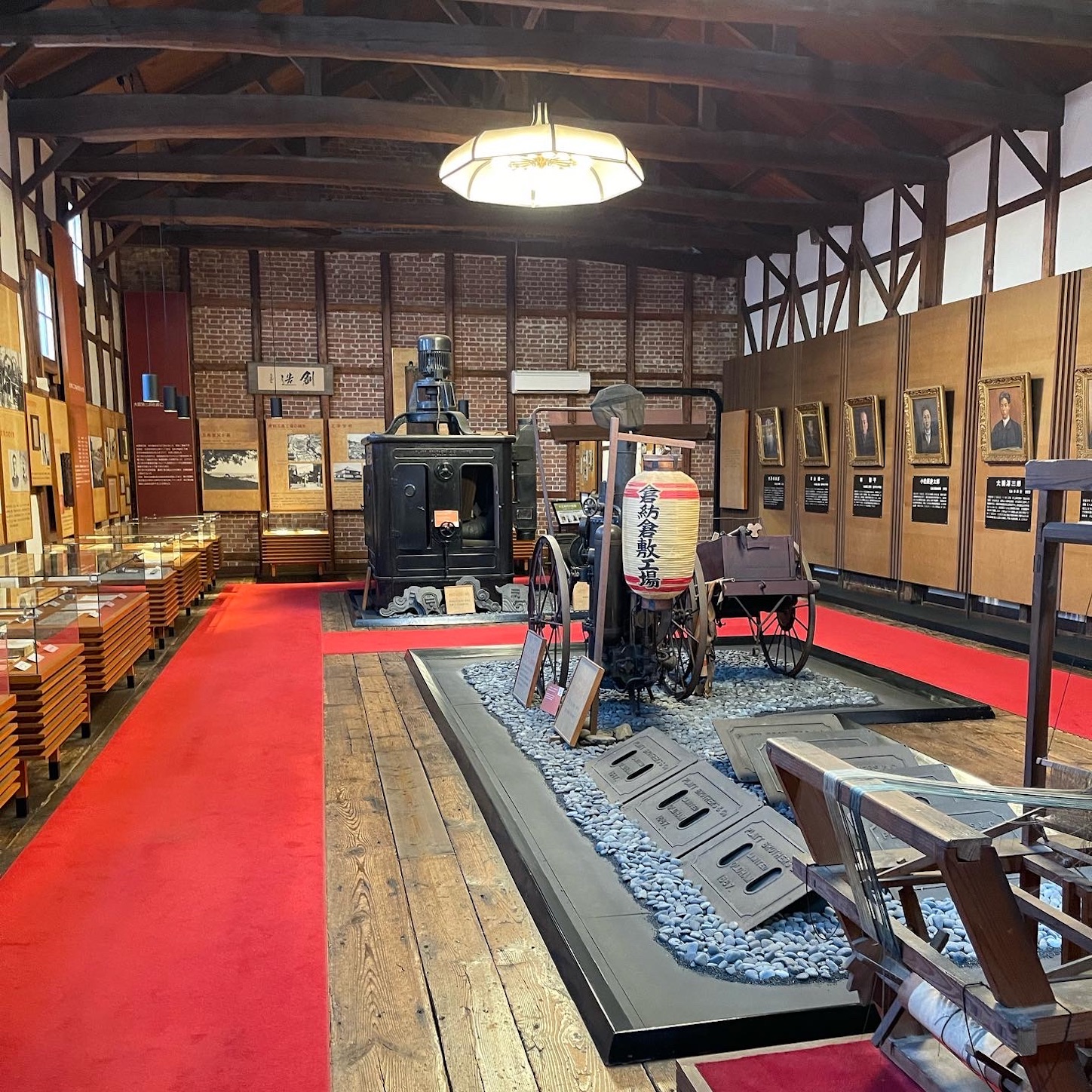 倉紡記念館の内部 倉紡記念館の内部
