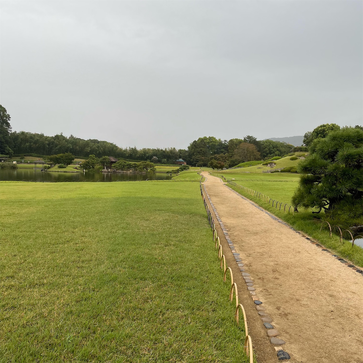 岡山後楽園内部 岡山後楽園内部