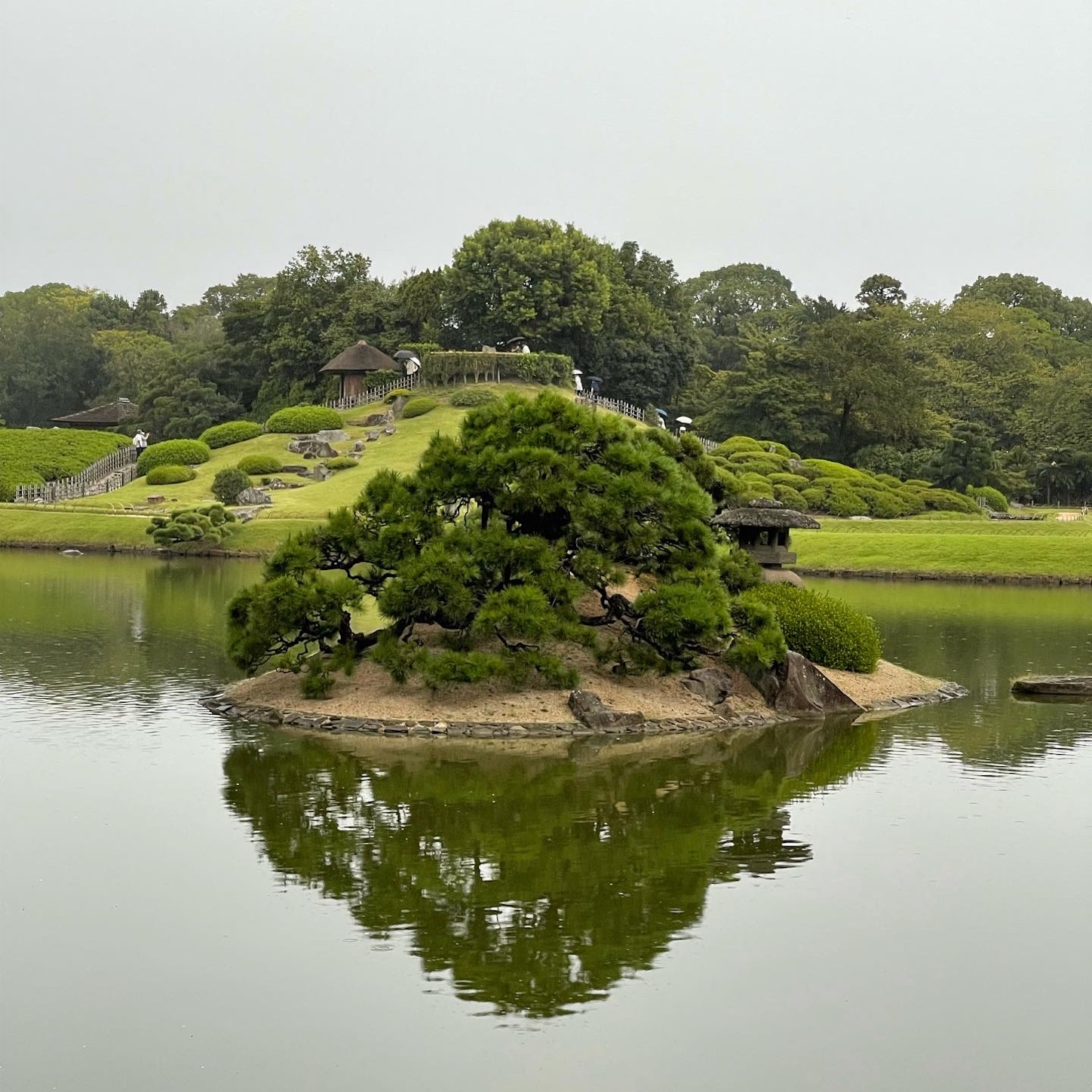 岡山後楽園内の風景2 岡山後楽園内の風景2