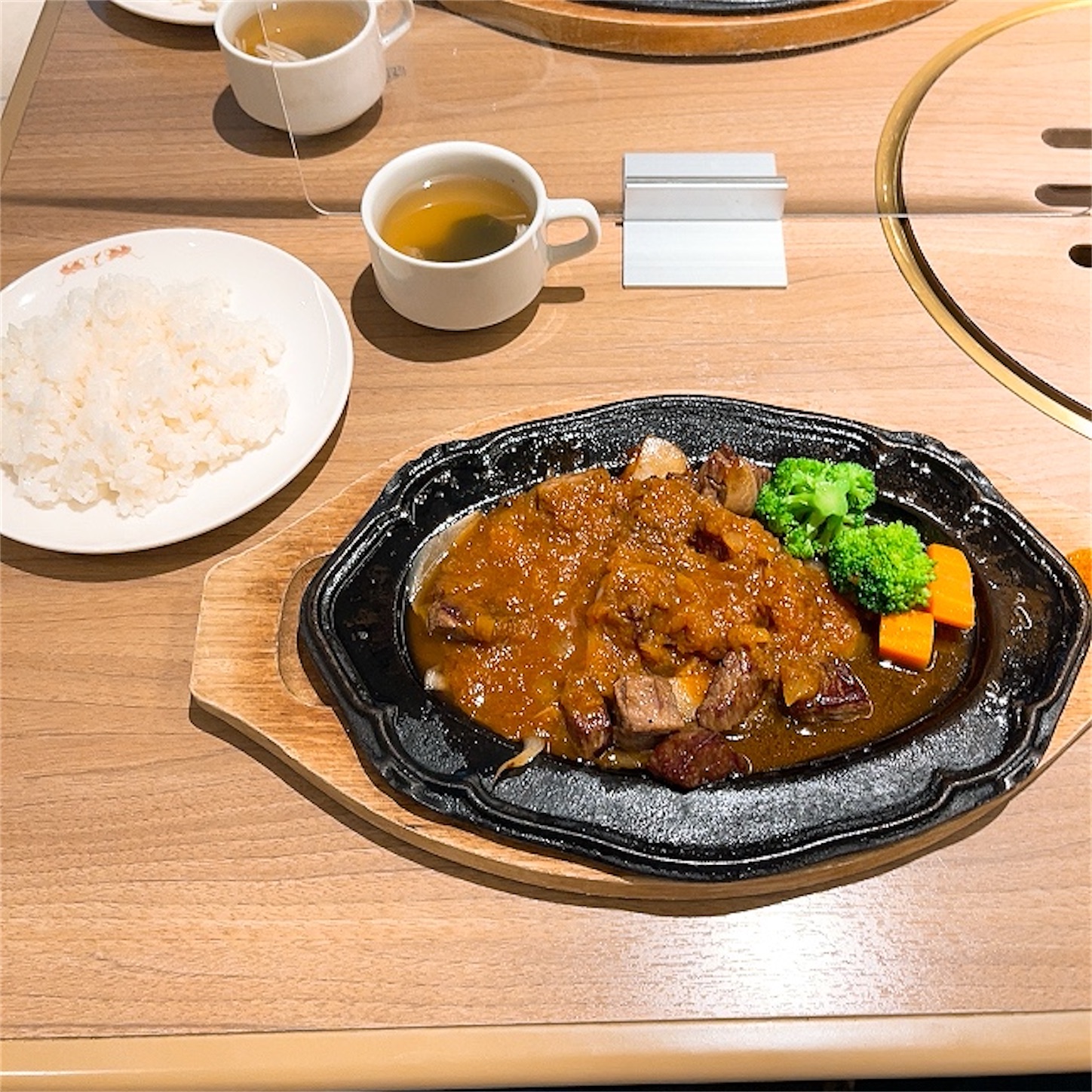 食道園のカットステーキランチ 食道園のカットステーキランチ