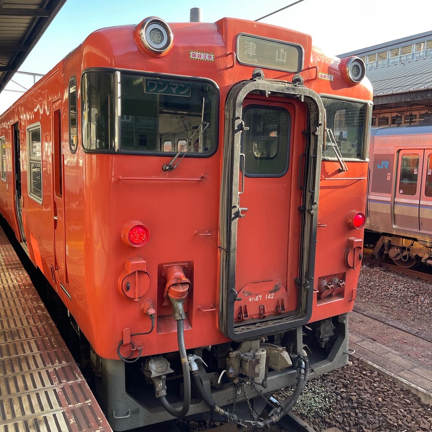 岡山駅 津山行き