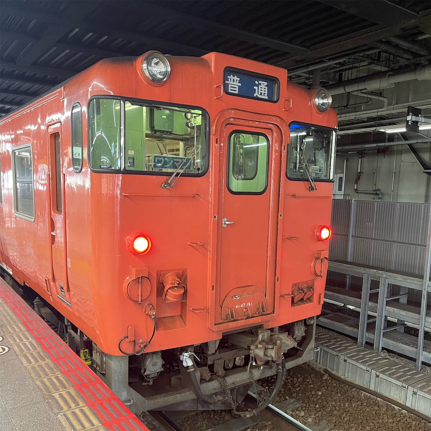 芸備線三次行き普通列車