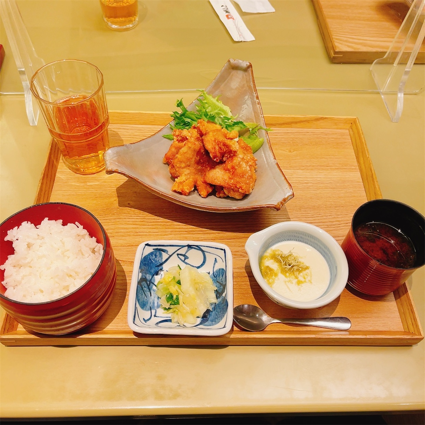 がんこの唐揚げ定食
