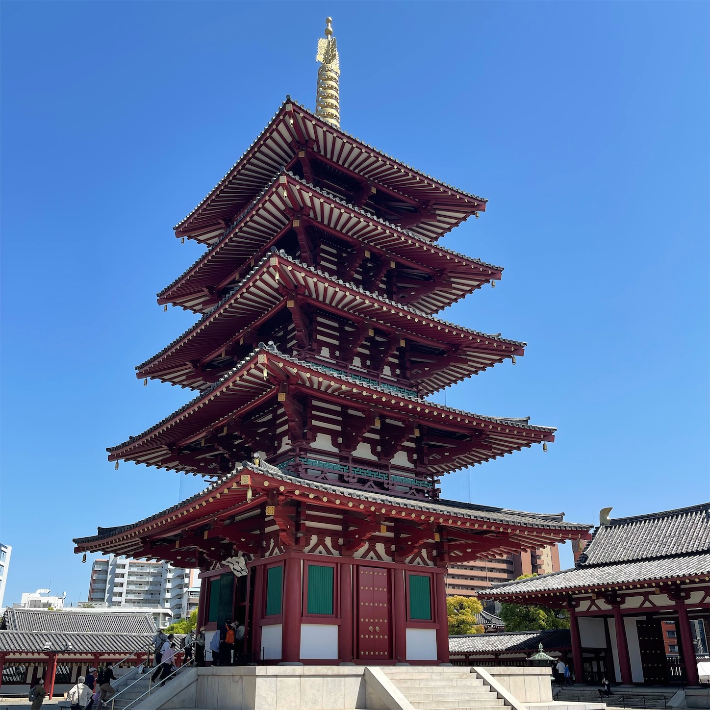 四天王寺五重塔 四天王寺五重塔