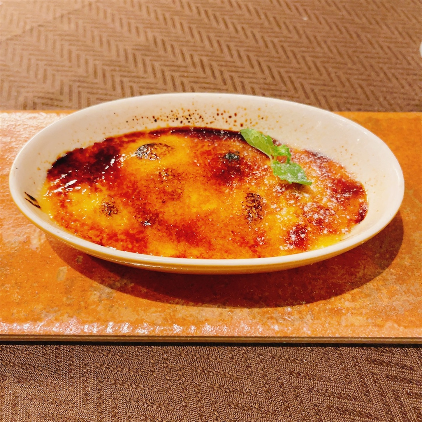 キャラント キャトルCコースのブリュレ