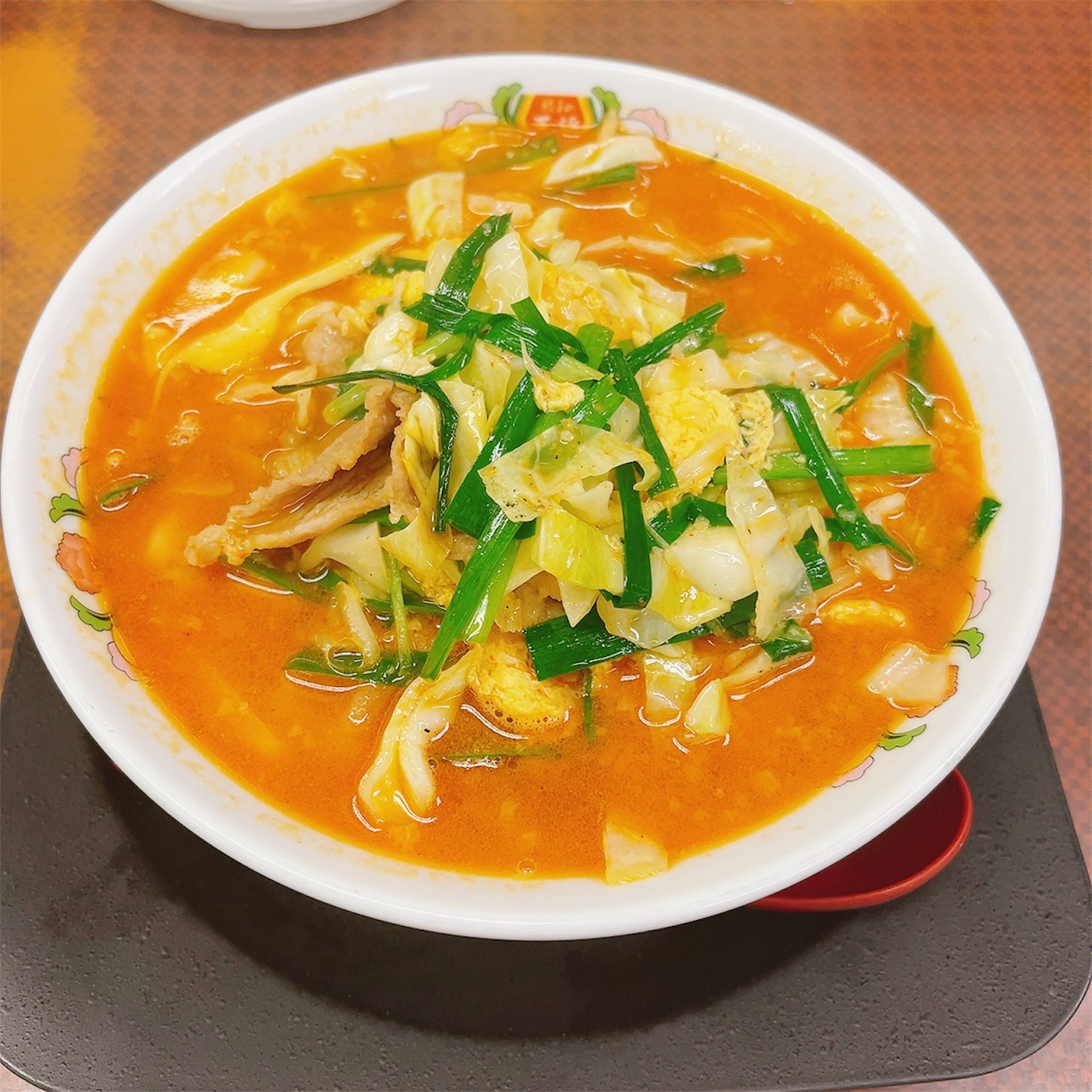 餃子の王将の豚辛ラーメン