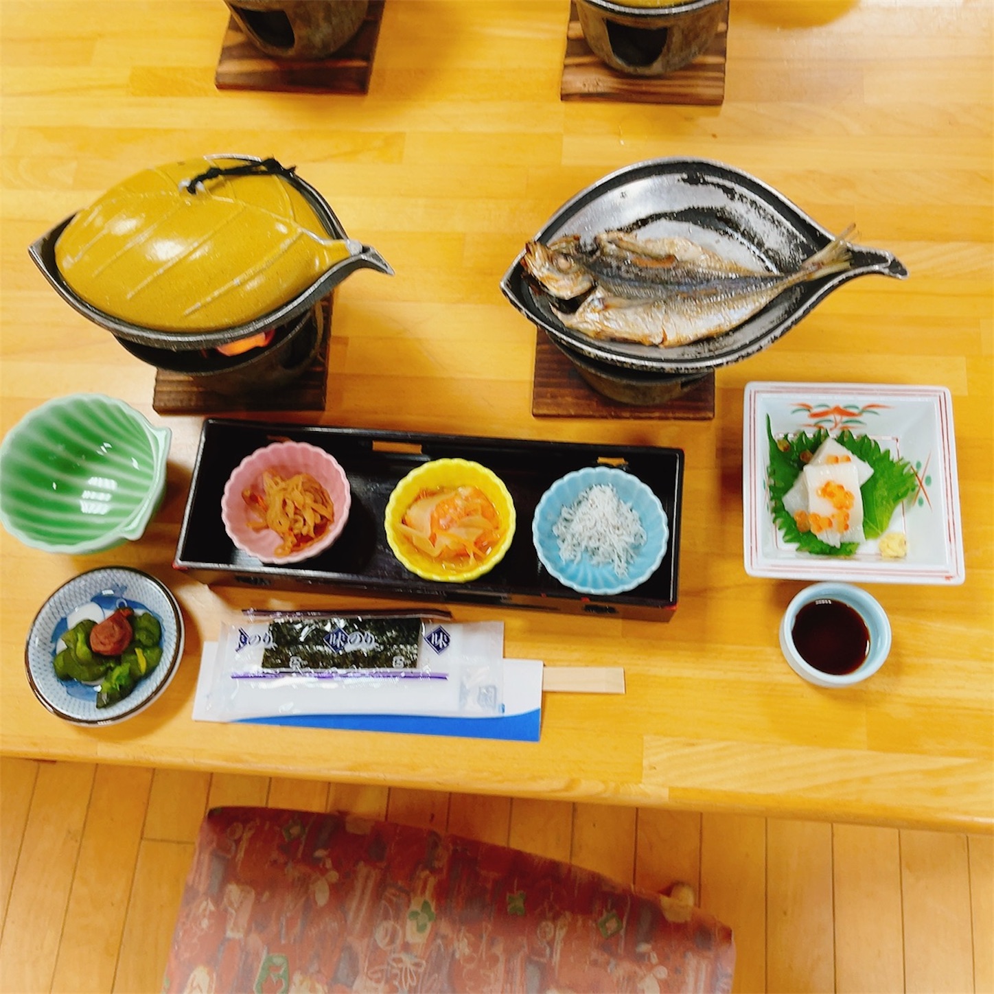 皆生温泉松涛園二泊目の朝食１