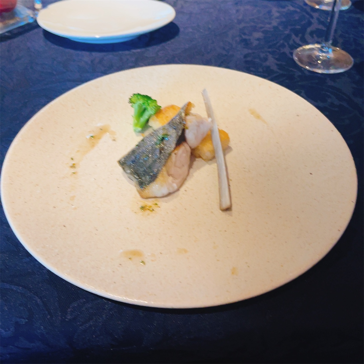 BUON GRANDE ARIA シェフのお任せランチの魚料理 BUON GRANDE ARIA シェフのお任せランチの魚料理