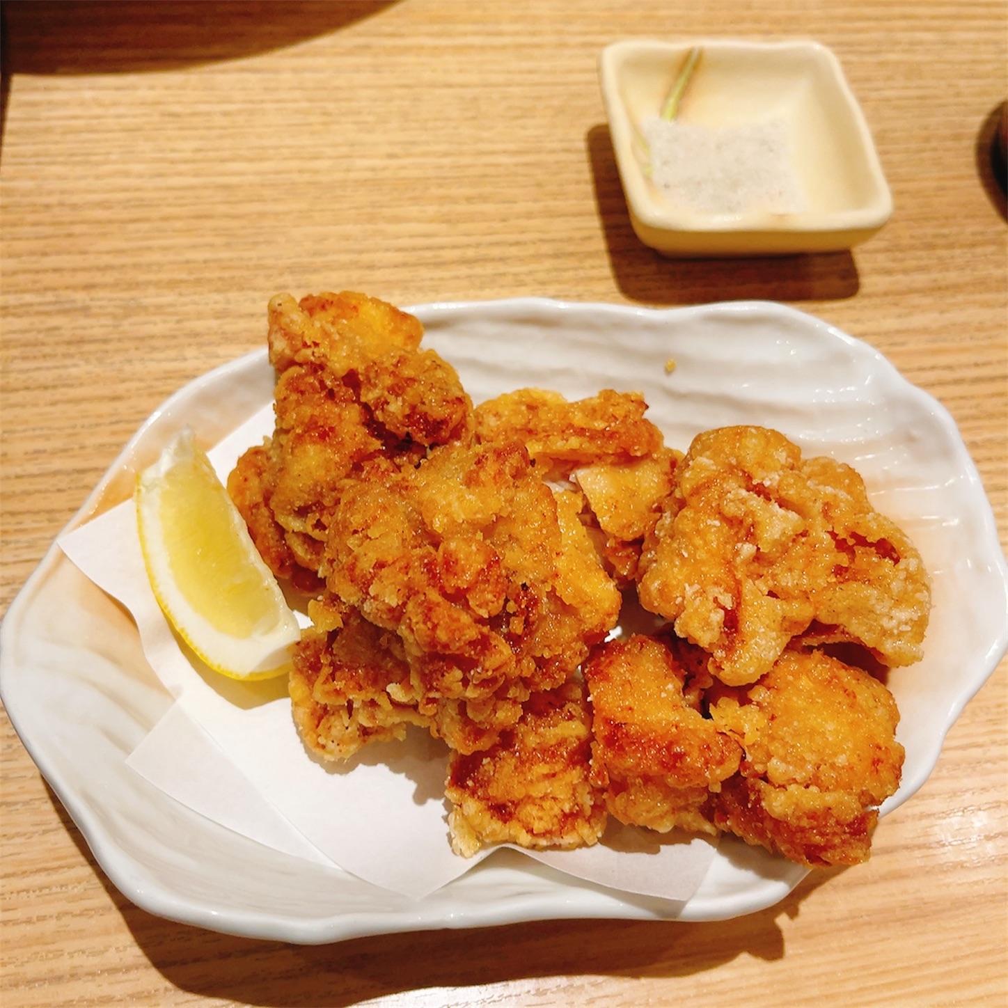 清修庵の唐揚げ