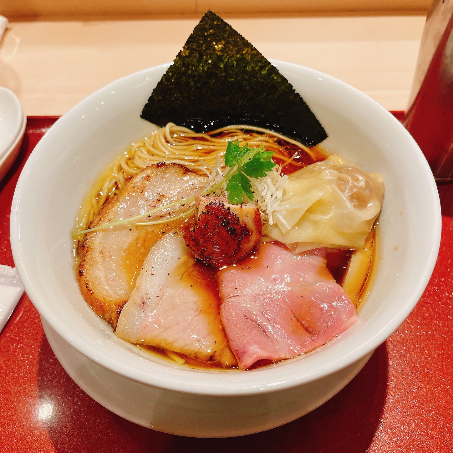 麦と麺助の特製蔵出し醤油そば