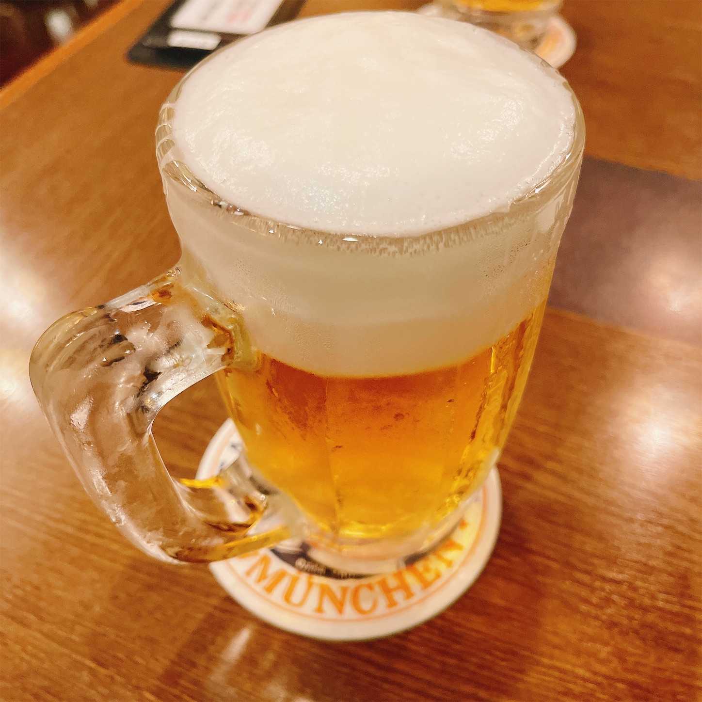 ニューミュンヘンの生ビール